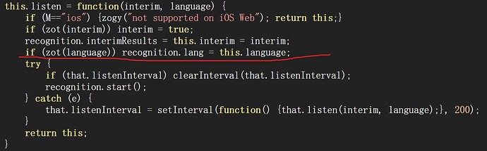 speechCode